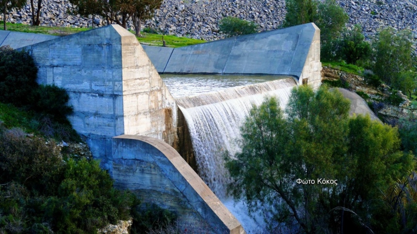 Свершилось! Водохранилище Гермассойя впервые за долгие годы переполнилось водой.: фото 5