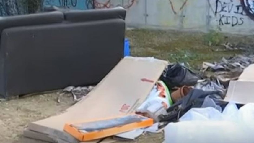 В Никосии рядом с детской гимназией образовалась мусорная свалка: фото 2