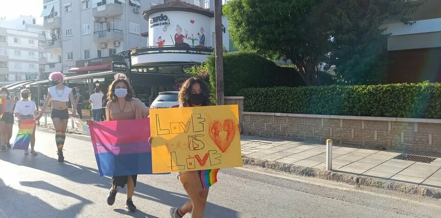 В северной части Никосии прошел ЛГБТ-парад: фото 5
