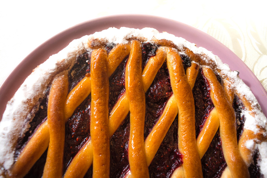 Кипрский пирог с ягодным джемом - Паста Флора: фото 12