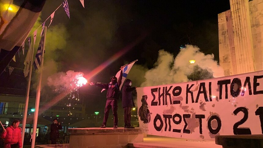 ​В Лимассоле и Никосии прошли шествия, посвященные 200-летию начала греческой революции 1821 года: фото 14
