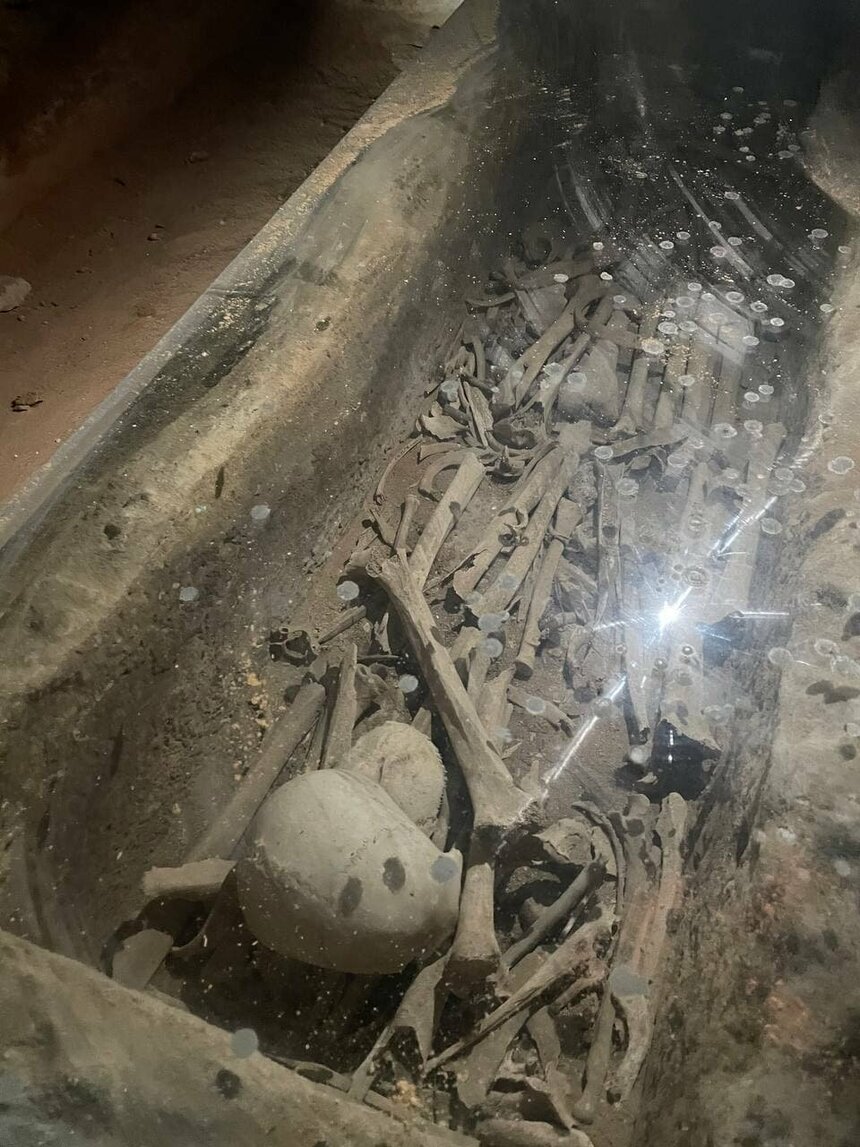​Древняя костница под церковью Георгия Победоносца в Маммари: фото 6