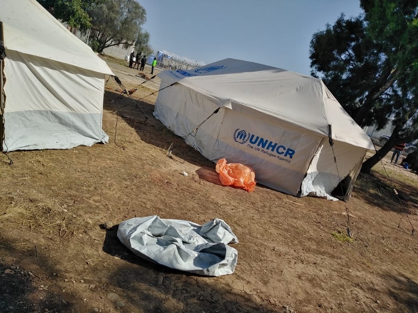 Центр беженцев в деревне Коккинотримития грозит стать новым страшным очагом коронавируса: фото 6