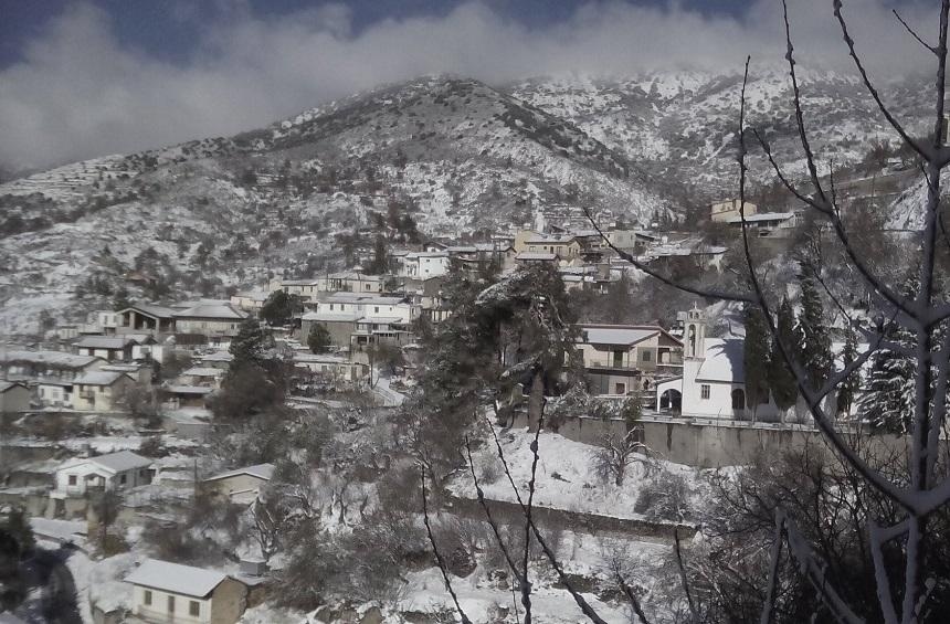 Маленькие кипрские деревушки оделись в белое! (Фото): фото 5