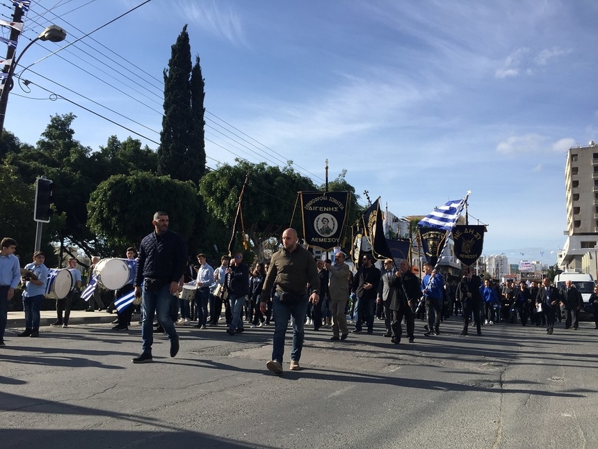 В Лимассоле прошел ежегодный митинг памяти Георгиоса Гриваса: фото 5