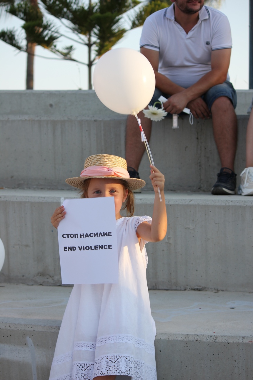 На Кипре прошли акции солидарности с жителями Беларуси: фото 20