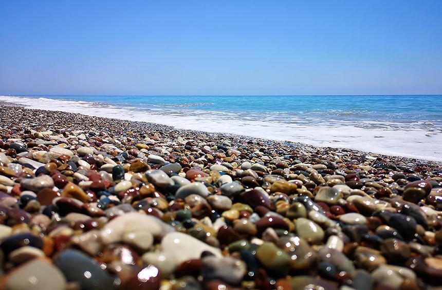 Пляж Авдиму - немноголюдный и уникальный пляж на морском побережье Кипра! : фото 8