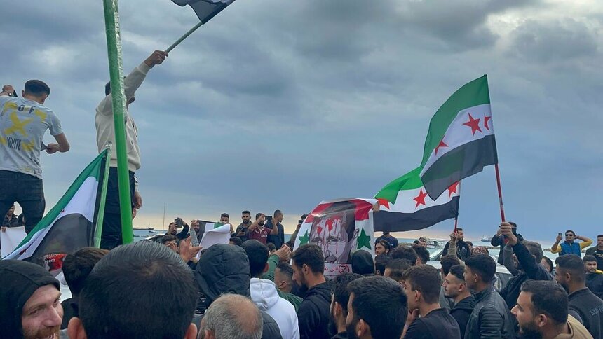 Митинг сирийской оппозиции в Лимассоле: фото 3
