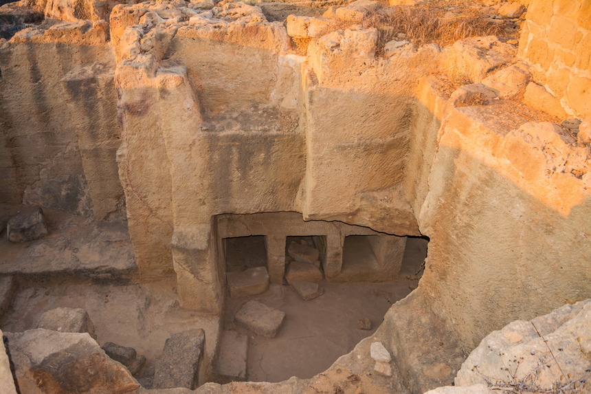 Гробницы Королей - одно из самых привлекательных мест в Пафосе: фото 60