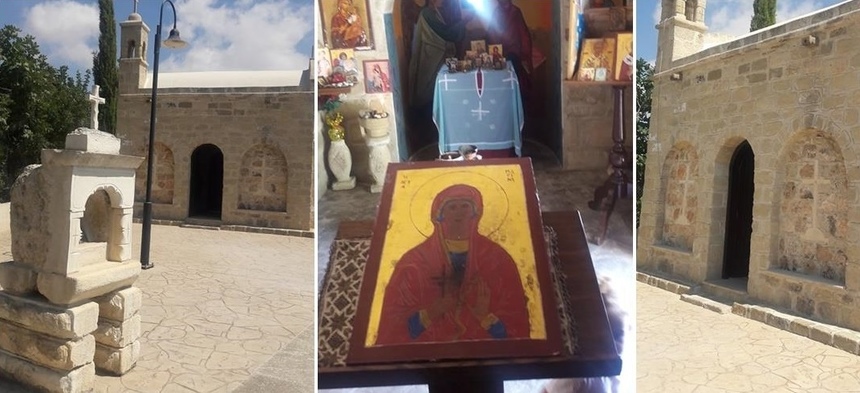 Слезы святой Марины с кипрской иконы попали на видео: фото 2