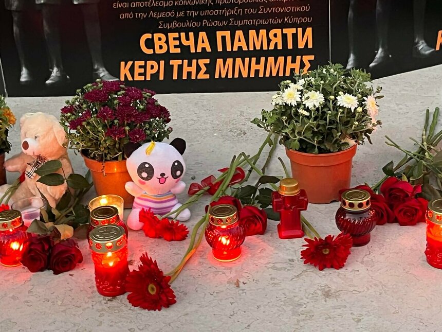 Русскоязычные активисты организовали фотовыставку «Свеча памяти» в Лимассоле: фото 2