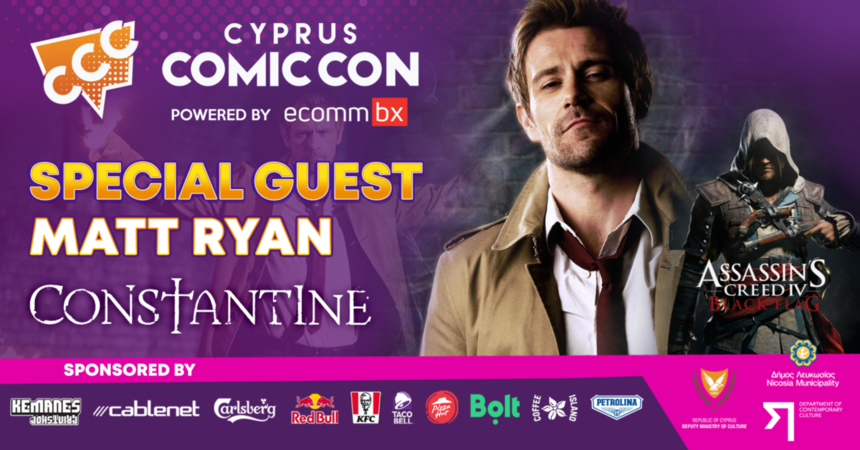 Мэтт Райан станет главной звездой Cyprus Comic Con 2025: фото 3