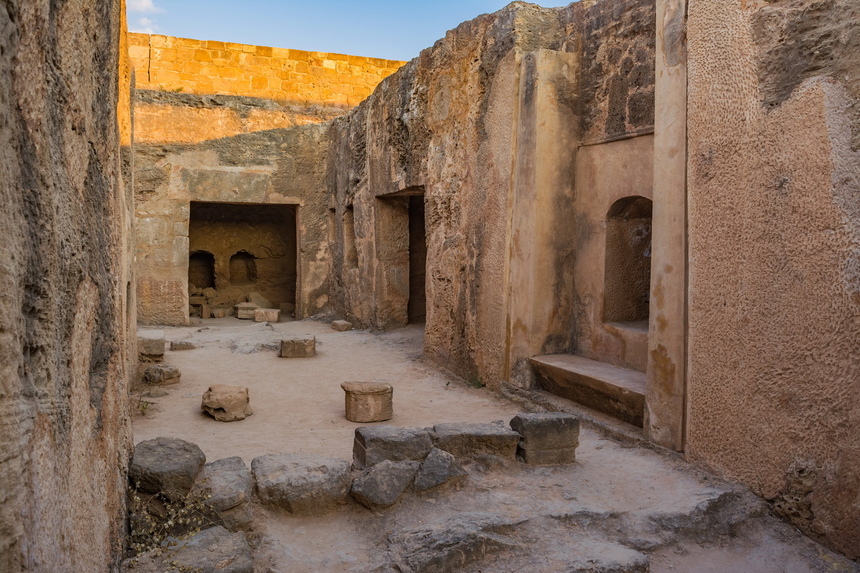 Гробницы Королей - одно из самых привлекательных мест в Пафосе: фото 56