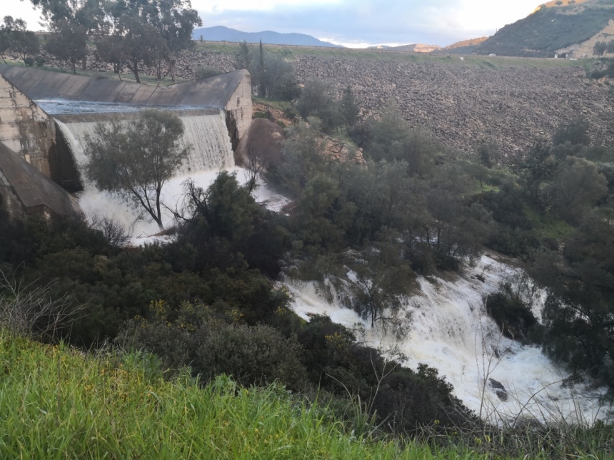 На Кипре зафиксирован рекордный приток воды в плотинах: фото 2