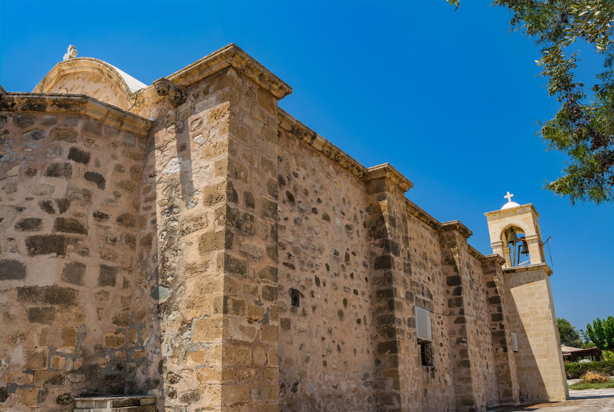 Церковь Святого Георгия в деревне Ахелия на Кипре: фото 28