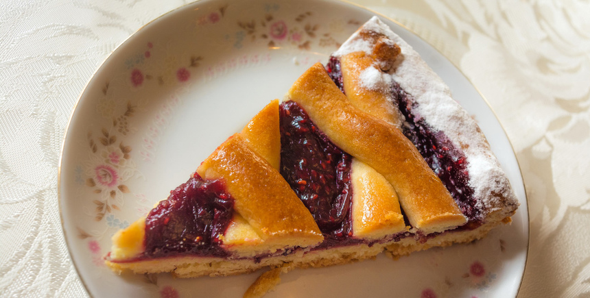 Кипрский пирог с ягодным джемом - Паста Флора: фото 4
