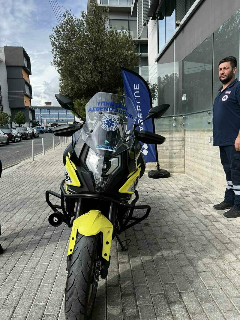 Пять мотоциклов-спасателей  на Кипре готовы приступить к своей работе: фото 3