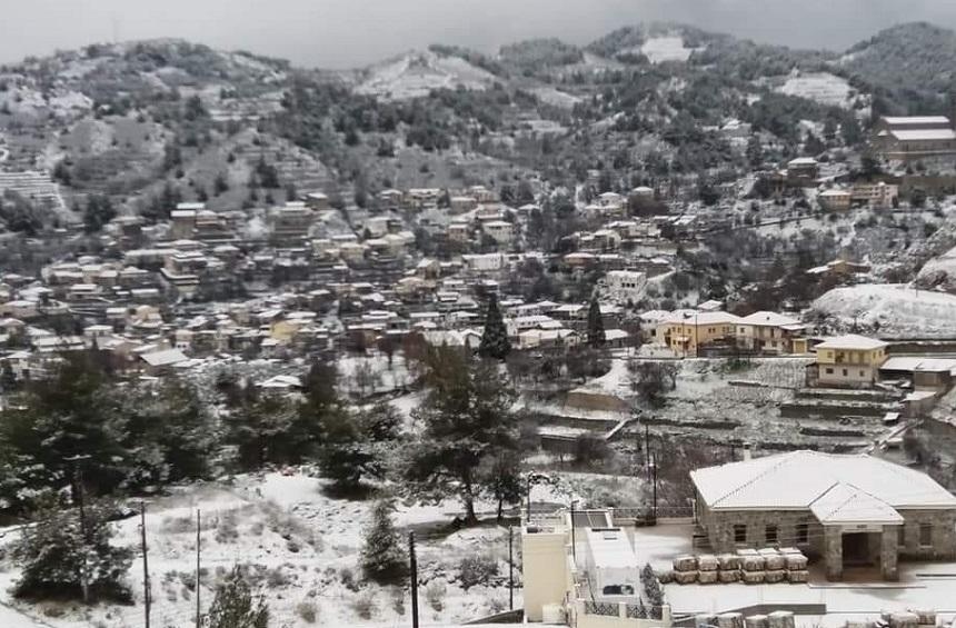 Маленькие кипрские деревушки оделись в белое! (Фото): фото 9