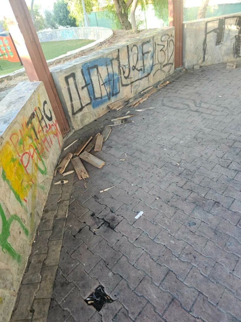 Парк Цери в Никосии подвергся вандализму в четвертый раз за год: фото 2