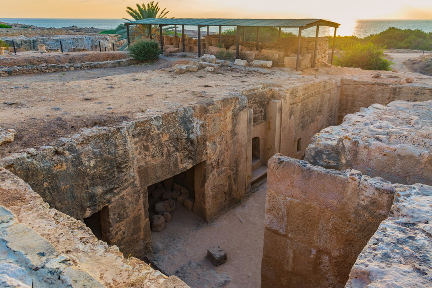 Гробницы Королей - одно из самых привлекательных мест в Пафосе: фото 49