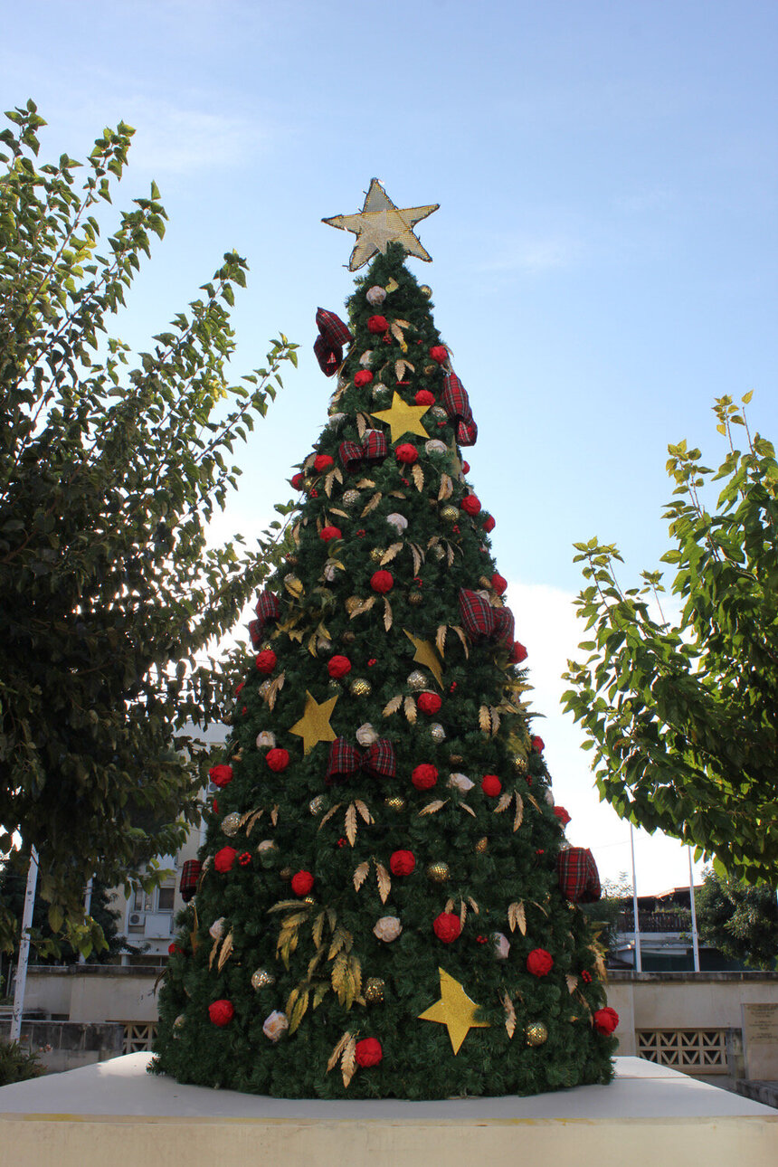 Кипр нарядный: рождественские елки никто не отменял: фото 31