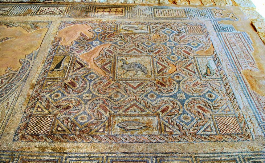 Мозаики древнего Куриона: Дом Евстолиоса в античном городе-госудастве на Кипре (Фото): фото 12