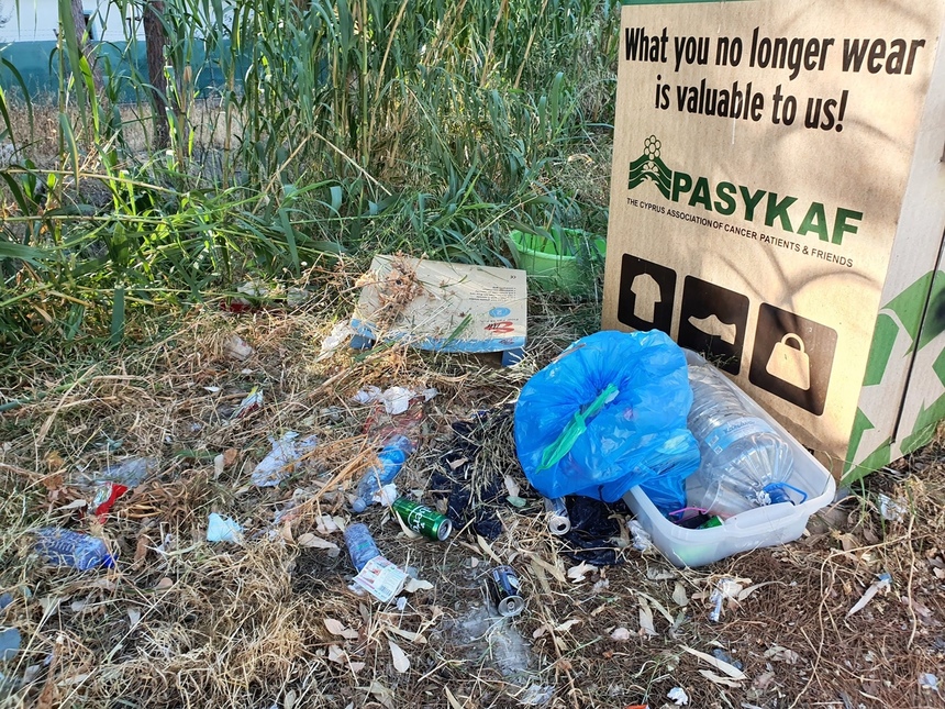Парк Дасуди в Лимассоле снова зарастает мусором: фото 12