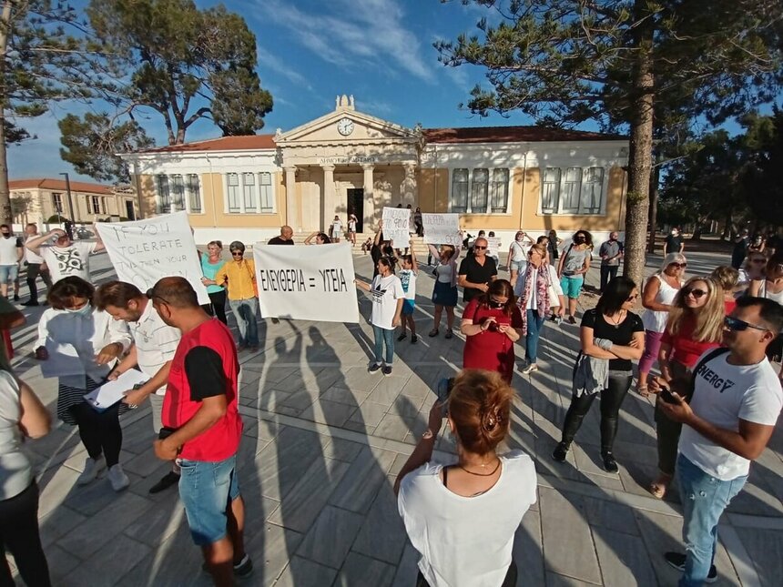 Жители Пафоса отстаивают свою свободу и гражданские права: фото 10