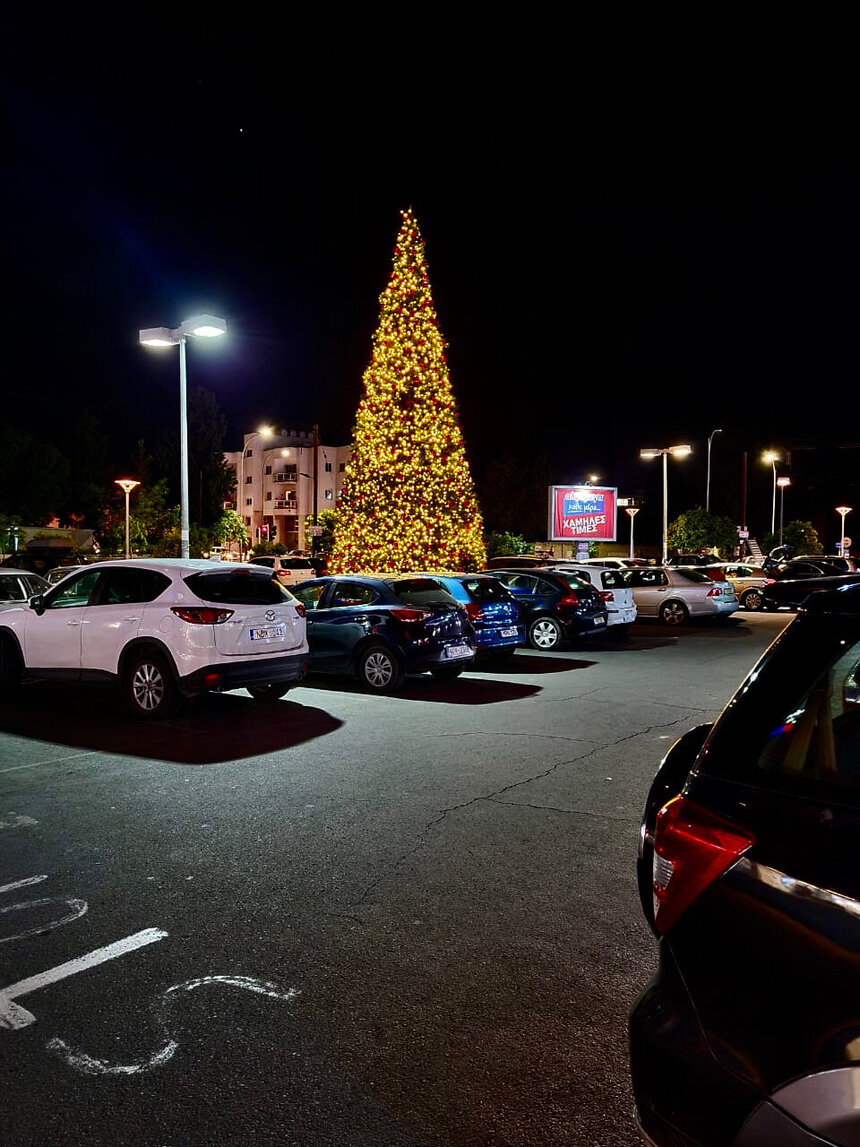 Кипр нарядный: рождественские елки никто не отменял: фото 21