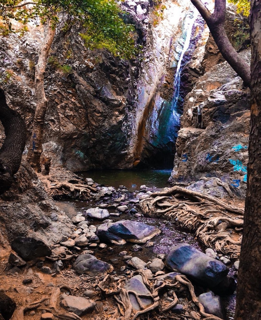 Неизвестные  хулиганы совершили акт вандализма у водопада Милломерис: фото 6