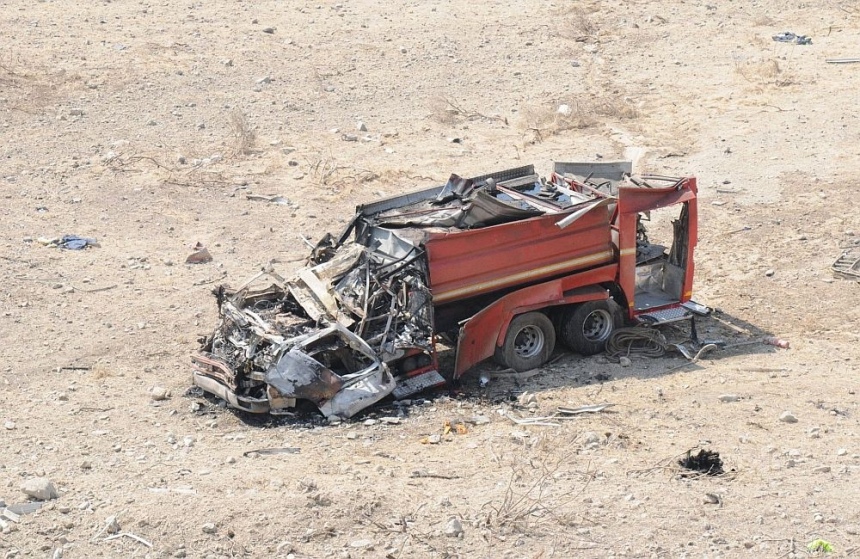Сокрушительный взрыв на военно-морской базе Кипра «Эвангелос Флоракис» 11 июля 2011 года: фото 14