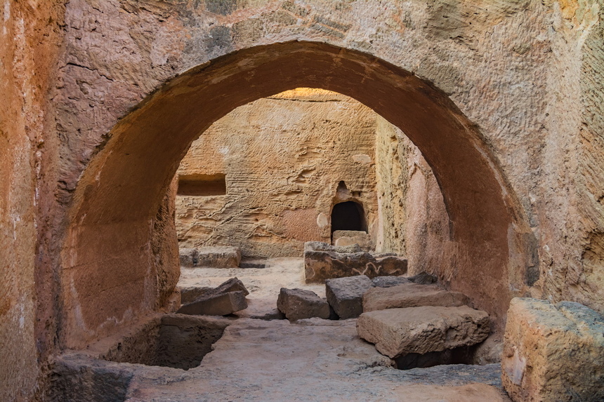 Гробницы Королей - одно из самых привлекательных мест в Пафосе: фото 59