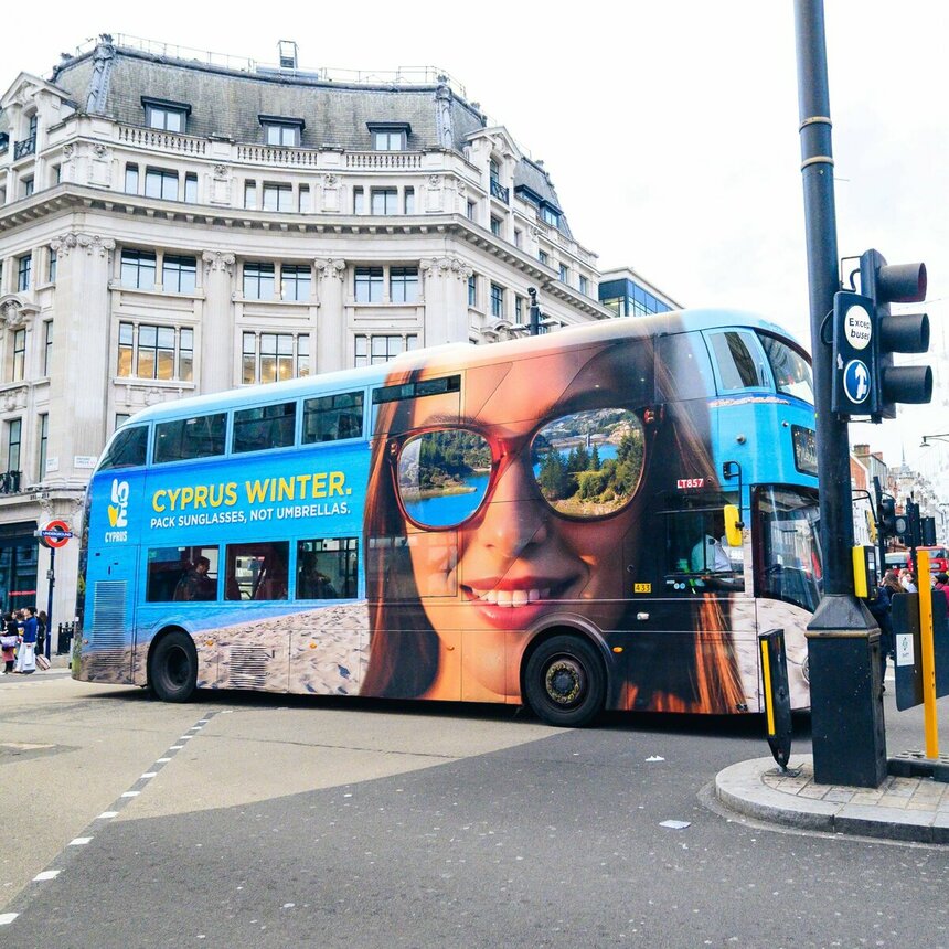 Безжалостный кипрский туристический маркетинг на улицах Лондона: фото 3