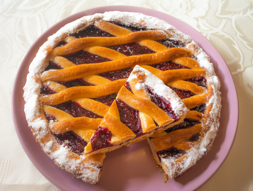 Кипрский пирог с ягодным джемом - Паста Флора: фото 15