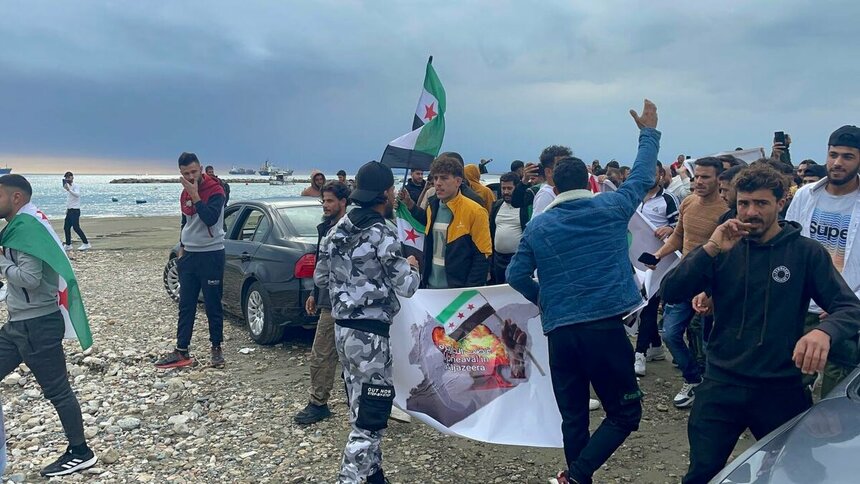 Митинг сирийской оппозиции в Лимассоле: фото 2