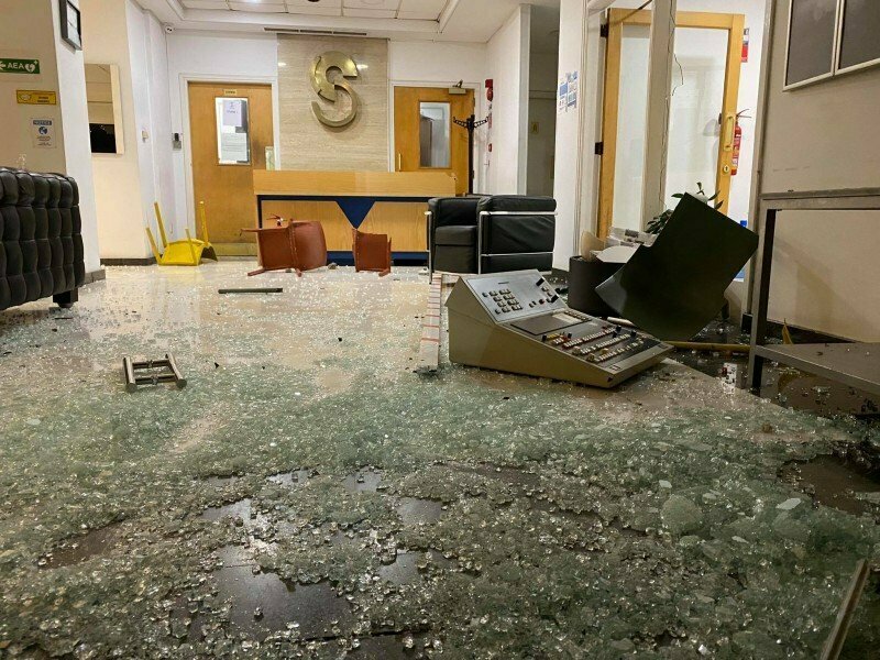 Нападение на офис газеты Sigma в Никосии.