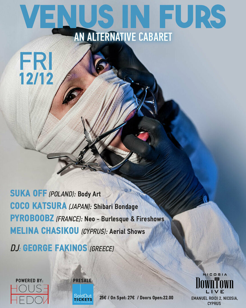 Альтернативное кабаре Venus in Furs — самое провокационное шоу года на Кипре: фото 8
