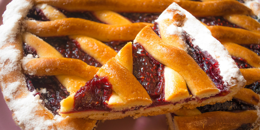 Кипрский пирог с ягодным джемом - Паста Флора: фото 7