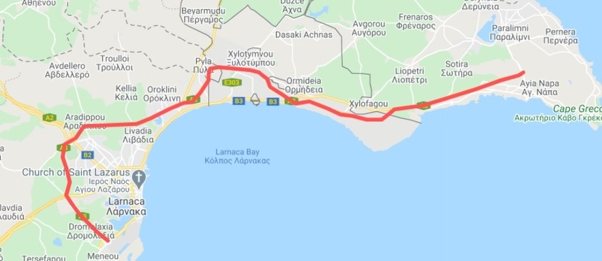 План ремонта дорог Кипра на ближайшие недели: фото 2
