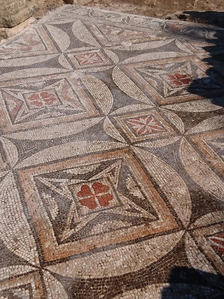  На полуострове Карпас  восстановили мозаики древней базилики Святой Троицы : фото 6