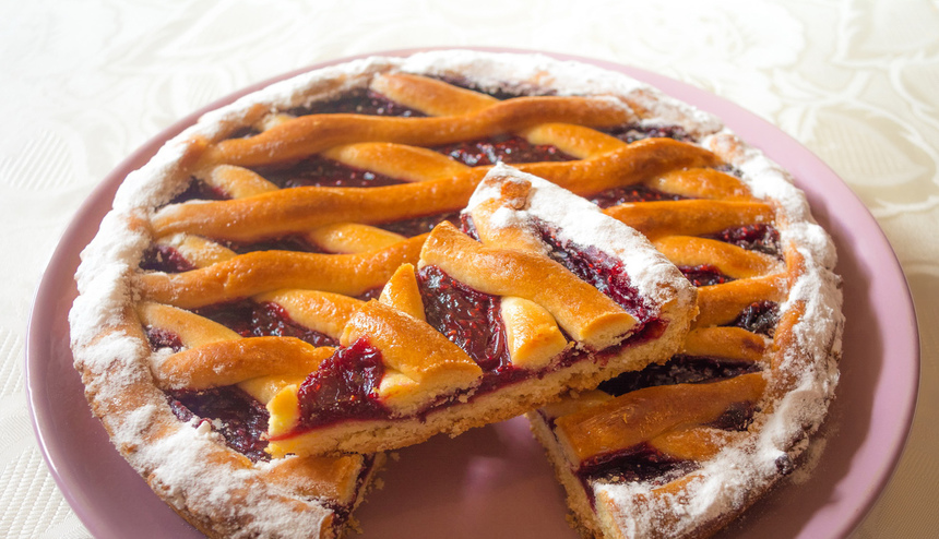 Кипрский пирог с ягодным джемом - Паста Флора: фото 3