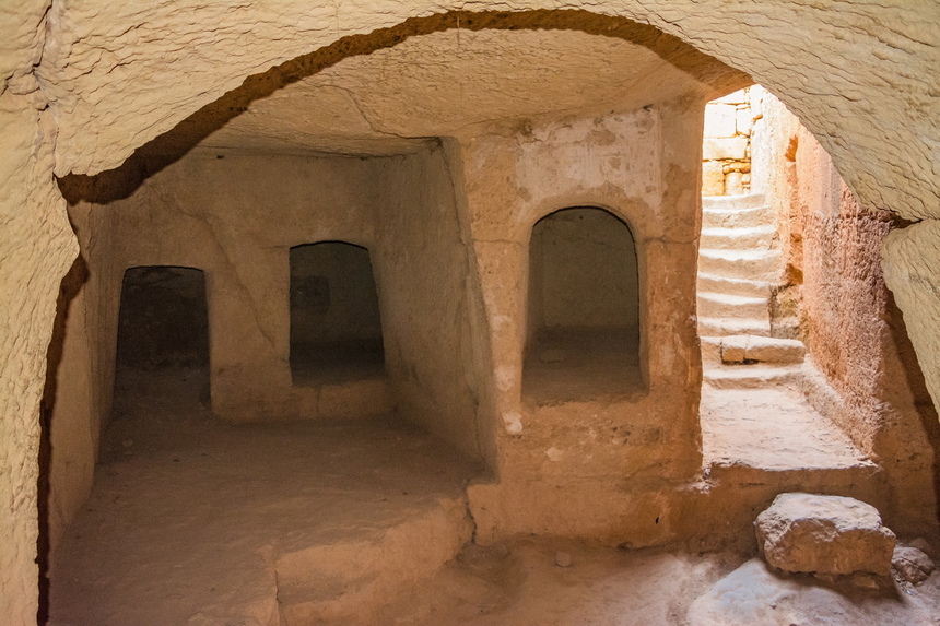 Гробницы Королей - одно из самых привлекательных мест в Пафосе: фото 32