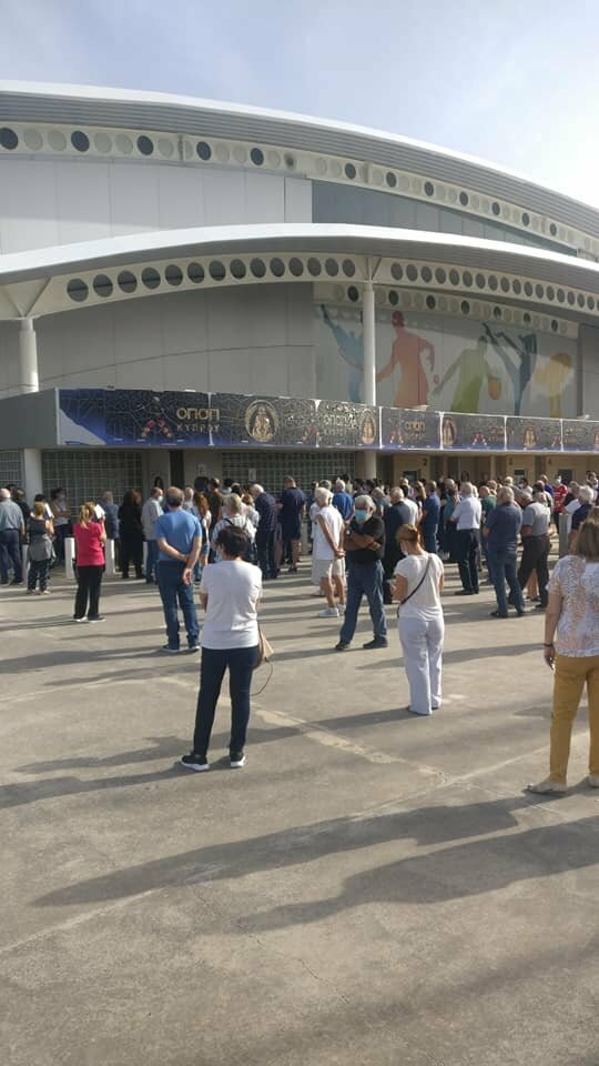 ​Коллапс в центрах вакцинации в Лимассоле: фото 2