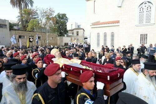 На Кипре прошли похороны архиепископа Кипрского Хризостома II: фото 2
