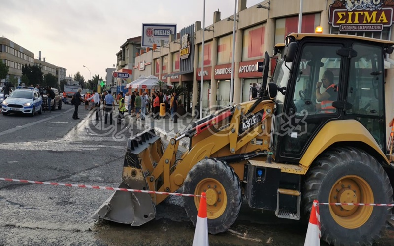 В Лимассоле реконструкция дороги привела к стычке с полицией: фото 3