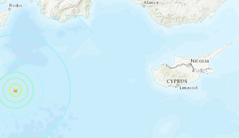 В 365 километрах от Кипра произошло землятресение магнитудой 6 баллов: фото 2