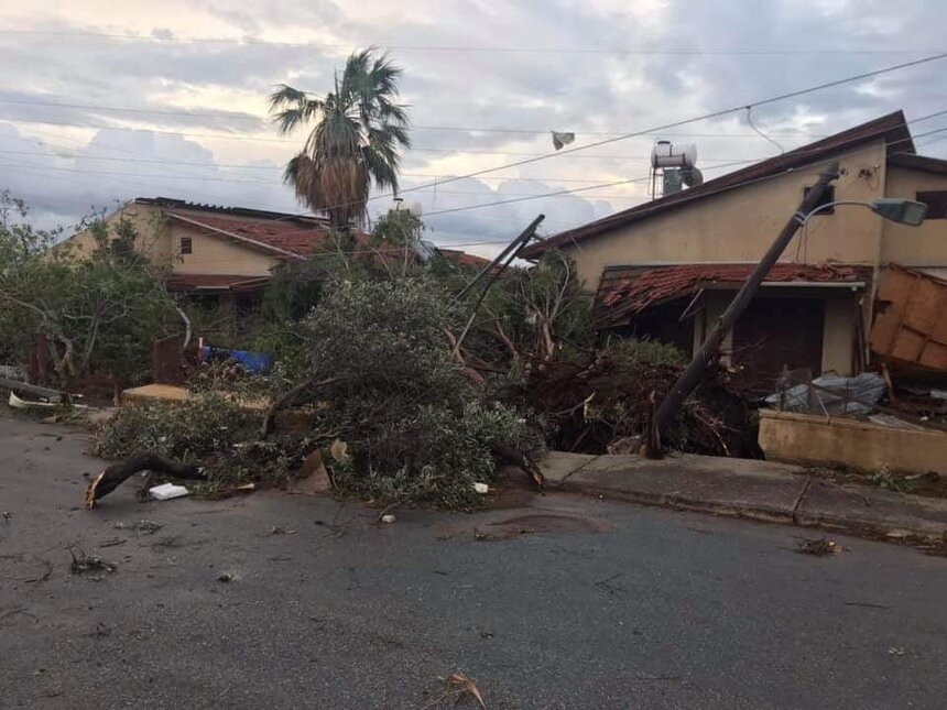Мощный торнадо разгромил Северный Кипр!: фото 13