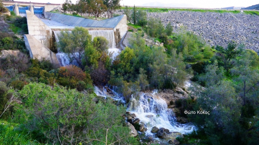 Свершилось! Водохранилище Гермассойя впервые за долгие годы переполнилось водой.: фото 4