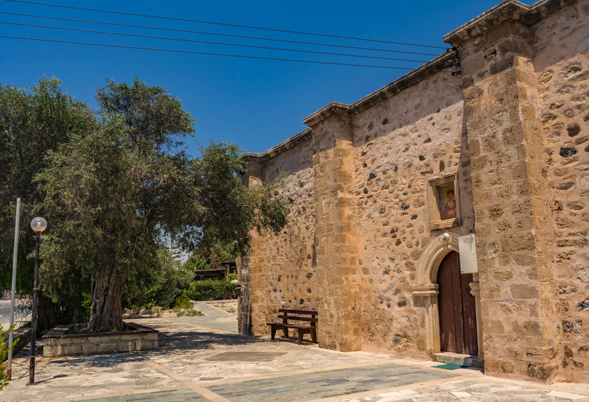 Церковь Святого Георгия в деревне Ахелия на Кипре: фото 23