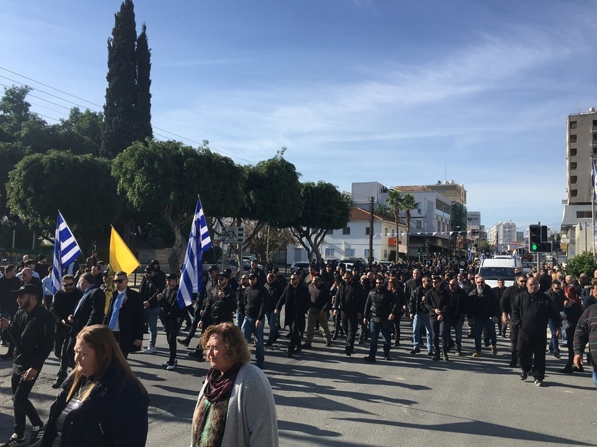 В Лимассоле прошел ежегодный митинг памяти Георгиоса Гриваса: фото 4